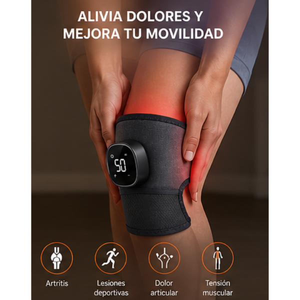 Masajeador Térmico Articular de Rodilla 3 en 1 - Vista 2