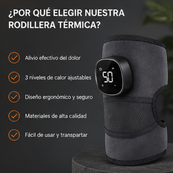 Masajeador Térmico Articular de Rodilla 3 en 1 - Vista 4