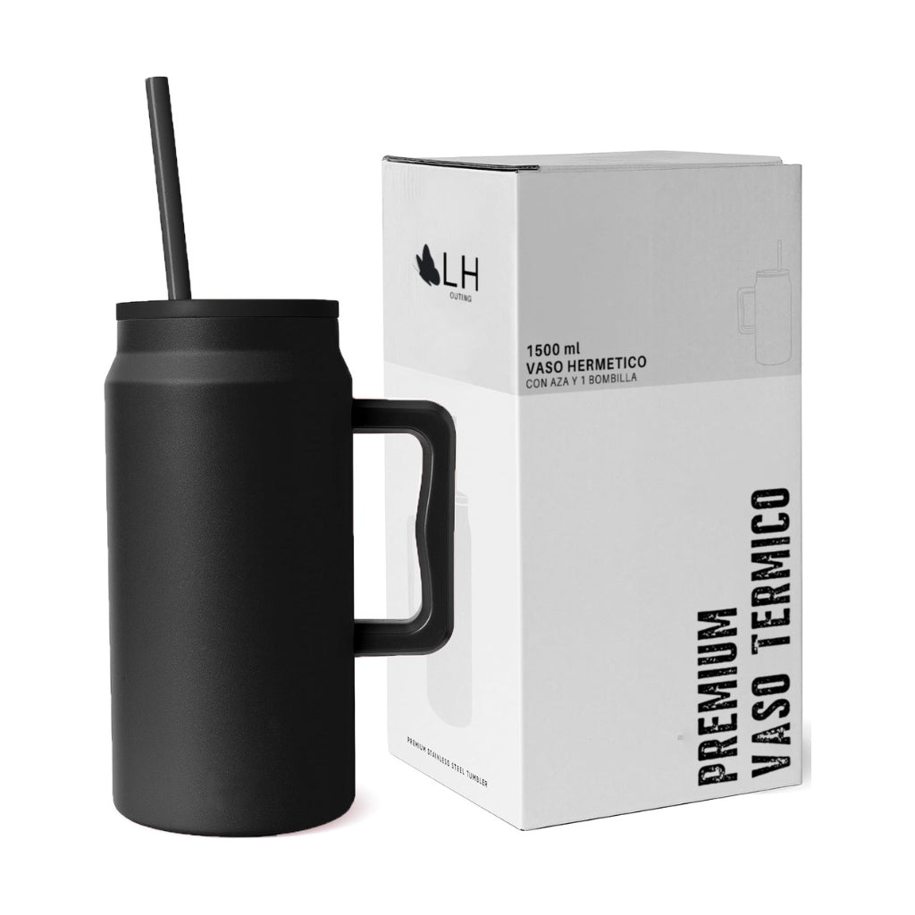 Vaso Térmico Premium 1500 ml Negro