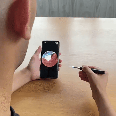Conexión visual instantánea a pantalla del celular